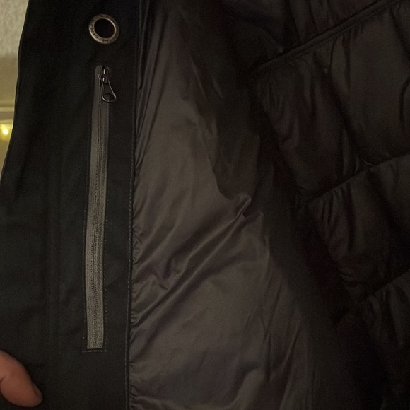 NWT Men’s prAna “Zion Quilted Jacket” Heavy or Down, Black XXL - Picture 7 of 9